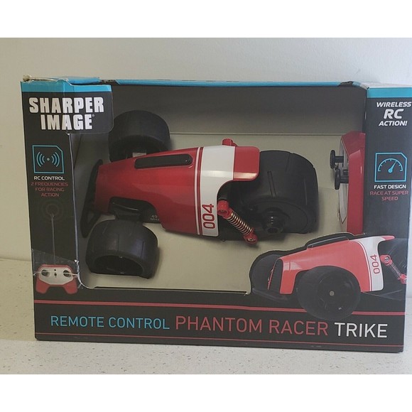 Sharper Image Remote Control RC Car RED Phantom Racer Trike New In Box! - Picture 2 of 8